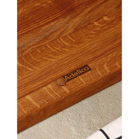 Dish - tray for serving and feeding ADELICA "Arno", 25 × 18 × 1.7 cm, oak-6
