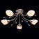 Celestial chandelier "Tenderness", 5x60W E14, ancient bronze 62x62x22 cm