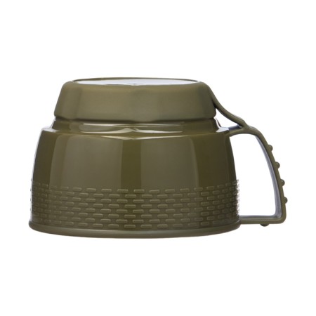 Thermos 1.8 l, with a glass flask, retains heat 12 hours, with a mug, green-3