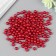 Beads for creativity plastic "Cherry" set 200 pcs d = 0.6 cm