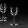 A set of glass glasses for the Tulipe liquor, 55 ml, 6 pcs