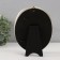 Photo frame Polystone 10x15 cm Oval "Golden Bird and Roses" White 20x15 cm