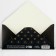 Money envelope "with an anniversary", car, embossing, 16.5 x 8 cm
