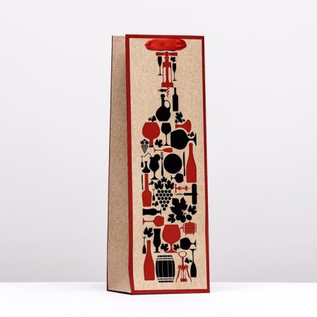 Package for the bottle "Sollection", 12 x 36 x 9 cm
