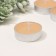 A set of tea candles flavored "French vanilla" in a gift box, 6 pcs