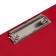 A tablet with A4, 2 mm clamp, calligrata durable, cardboard/boumville, red (clipboard)