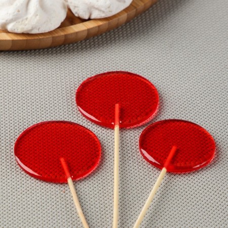 Silicone Mold for candies and chocolate "Circles", 4.5 and 5 cm, the color is transparent-1