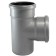 The sewer's tee Sinikon 508029.r, D = 110 x 110 mm, 87 °