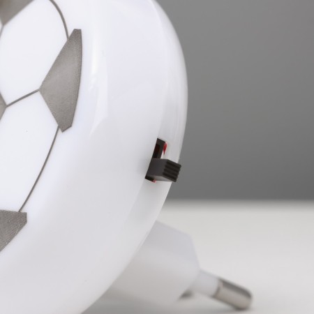 Night Store "Football" LED white-black 7x6x6.5 cm Risalux-1