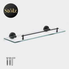 Bathroom shelf Stephalz Loft Basic, glass