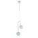 Lamp Bayerlux "Jaso" 2hLED 40W gold 23x12x43 cm