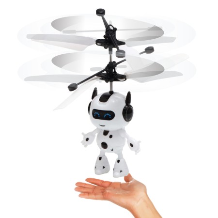 Flying toy "Cosmobot", works on the battery, the color is white-black-1