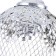 Laurah Laura 3x60W E27 Chrome 54x54x29 cm.
