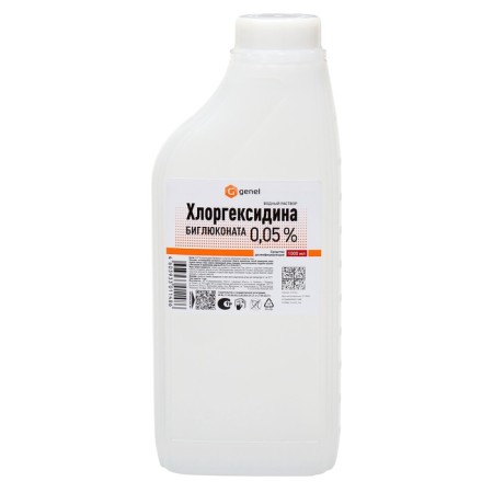 Aqueous solution of chlorhexidine Bigluconate 0.05%, 1 liter-2