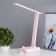 Board Lamp "ERA" LED 8W 3000K-6000K Dimmer 2 rosett 2xUSB2.0 Pink 10x28x33cm Risalux 946