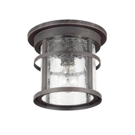 Street ceiling lamp Virta, 1x60W, E27, IP44, black color-1