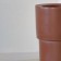 Kashpo for flowers "candle" 38.5x80 cm, 25 l, color chocolate