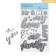 Cardboard stickers with “Mr and MRS” foil