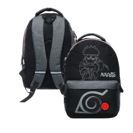 Youth backpack 45 x 29 x 13 cm, Seventeen, Naruto, black NTJB-UT2-5023