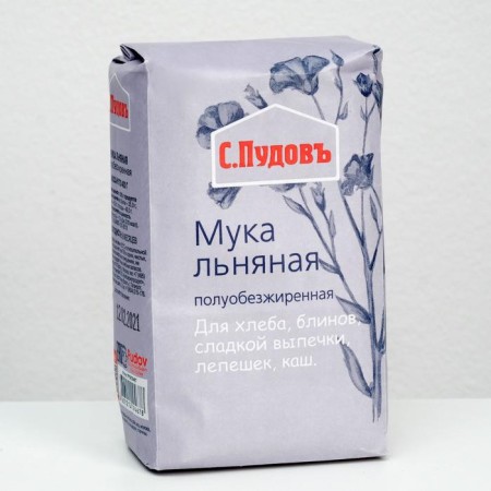 Flax flour "S. Pudov", 400 g