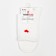 Women's socks "Red Heart", white color, rr 36-40