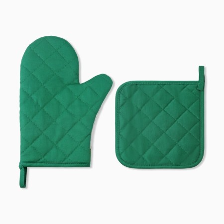 Kitchen "New Year's Forest" mittens-output 20x28cm, 19x19cm grabbing, 100%HL-2