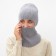 Balaclava Women's Minaku One Size 52-58 Gray