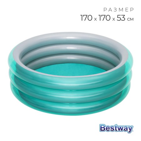 Metallic inflatable pool, 170 x 53 cm, from 6 years old, 51042 Bestway