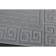 Rug -shaped moisture -spraying 60x90 cm, drawing bargun gray