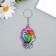 PVC keychain "Uzemkhoiki Parrows" Soft 6x4 cm