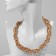 Neck “chain” pigtail, color gold, 40 cm