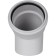 Discharging sewer SKB-0010-011045, D = 110 mm, 45 °, silent