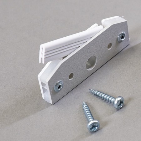 Plug end novotech. Flum, 60x22.1 mm, white color-1