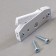 Plug end novotech. Flum, 60x22.1 mm, white color