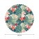 Photo scatter round, size 150x150 cm, Saten