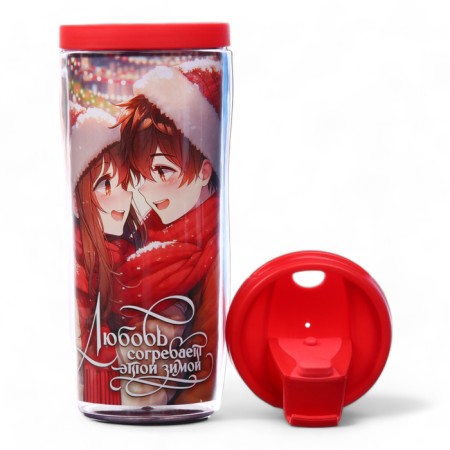The thermostat with the insert "Love warms", 350 ml-2