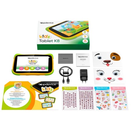 Children's tablet Topdevice Kids Tablet K8, yellow-9