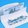 Gift envelope with the inner pocket "Find the Heights", machine, 20 × 9.5 cm