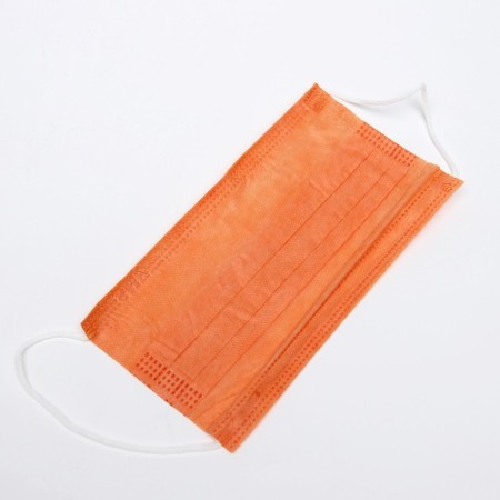 Mask four -layer orange color-2