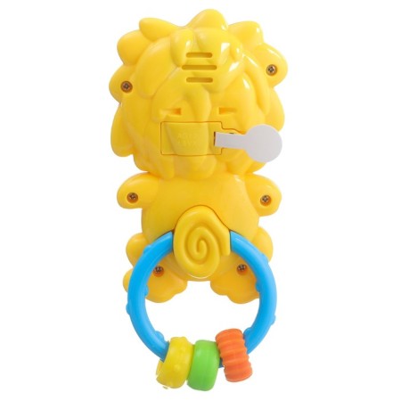 Musical rattle "lion", glows, crush me-5