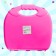 Game set "Suitcase: Lovely keychairs", large beads, pink