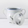 Tea service for 6 Person "Rococo. Geese ", 15 items
