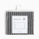 Pillowcase Ethel Quiet Shade 50*70cm, 100% greedy cotton, 140 g/m²