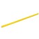 Gymnastic stick 70 cm, yellow color