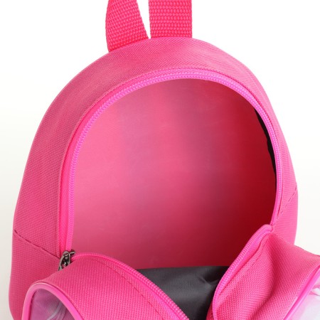 Baby backpack on lightning, pink color-4