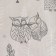 Bed linen "Ethel" euro owls (type 2) 200 x 217 cm, 220 x 240 cm, 70 x 70 - 2 pcs
