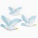 Interior souvenir "Seagulls" set of 3pcs, 10,15,24cm