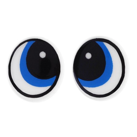 Screw eyes with plugs, set 4 pcs, size 1 pc: 1.7 × 1.5 cm