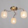 Cell chandelier Betty 3x40W E14 chrome 54x54x29 cm