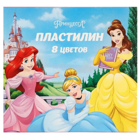 Plasticine 8 colors 120 g "Princess"-4